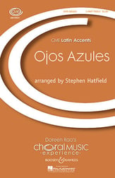 Ojos Azules Three-Part Treble choral sheet music cover